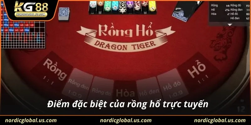 Điểm đặc biệt của rồng hổ trực tuyến